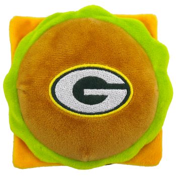 Green Bay Packers- Plush Hamburger Toy